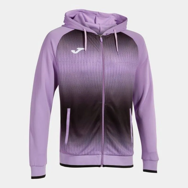 Tiger V Zip-Up Hoodie Purple Black