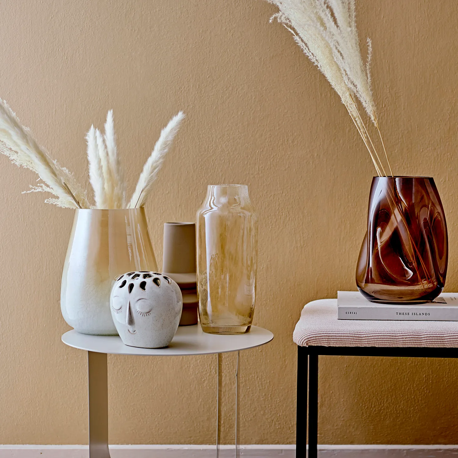 Vaso in vetro Bloomingville 30,5 cm.jn{font-size:18px}naturale