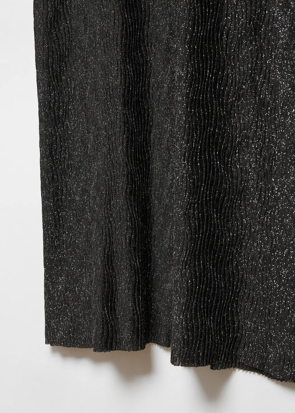 Vestito lurex spacco 