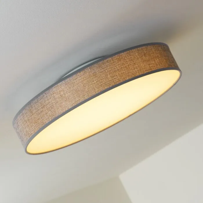 Victoria Plafoniera LED Bianco, 1-Luce