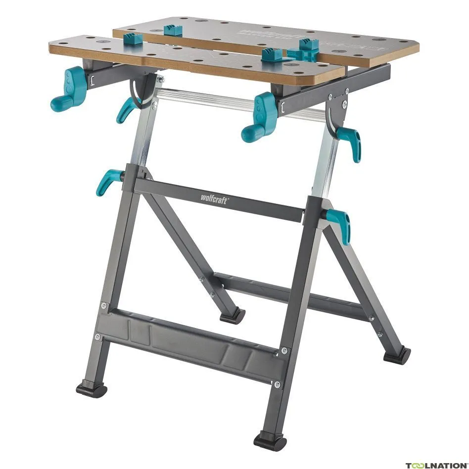 Wolfcraft 6870000 Tavolo di serraggio e lavoro MASTER 650 ERGO 650 x 720 x 950 mm