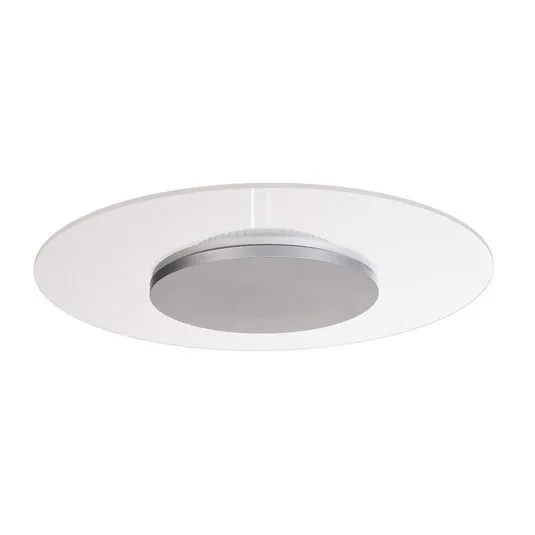 Zaniah Plafoniera LED, luce a 360°, 24W, argento